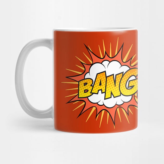 Bang Comic Book Text by JunkyDotCom